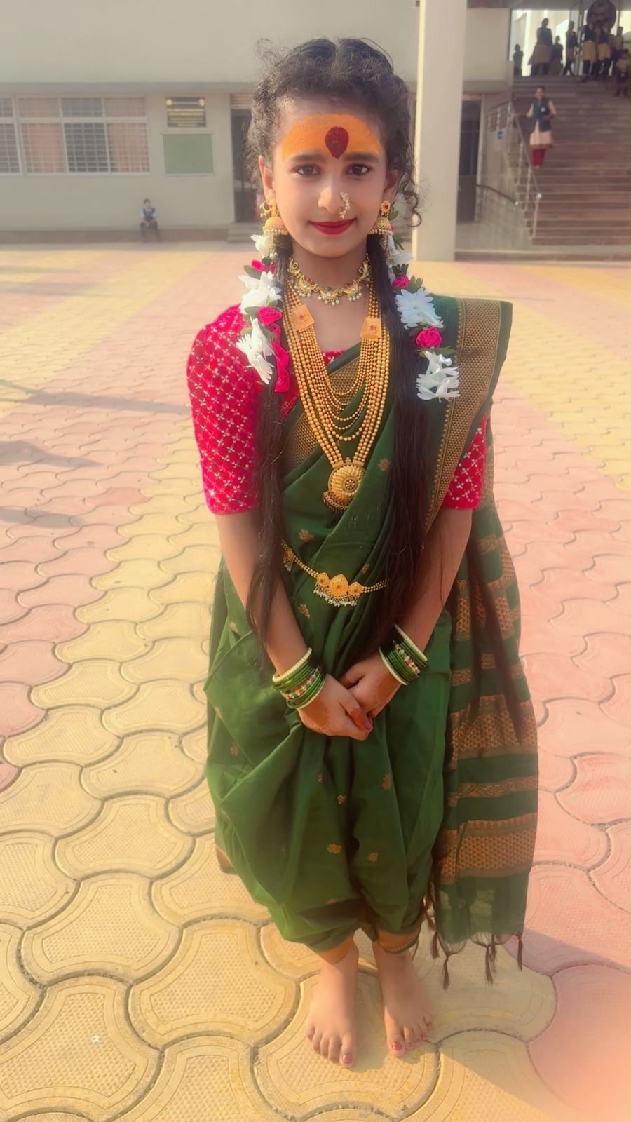 Kanya Poojan celebration photo 1