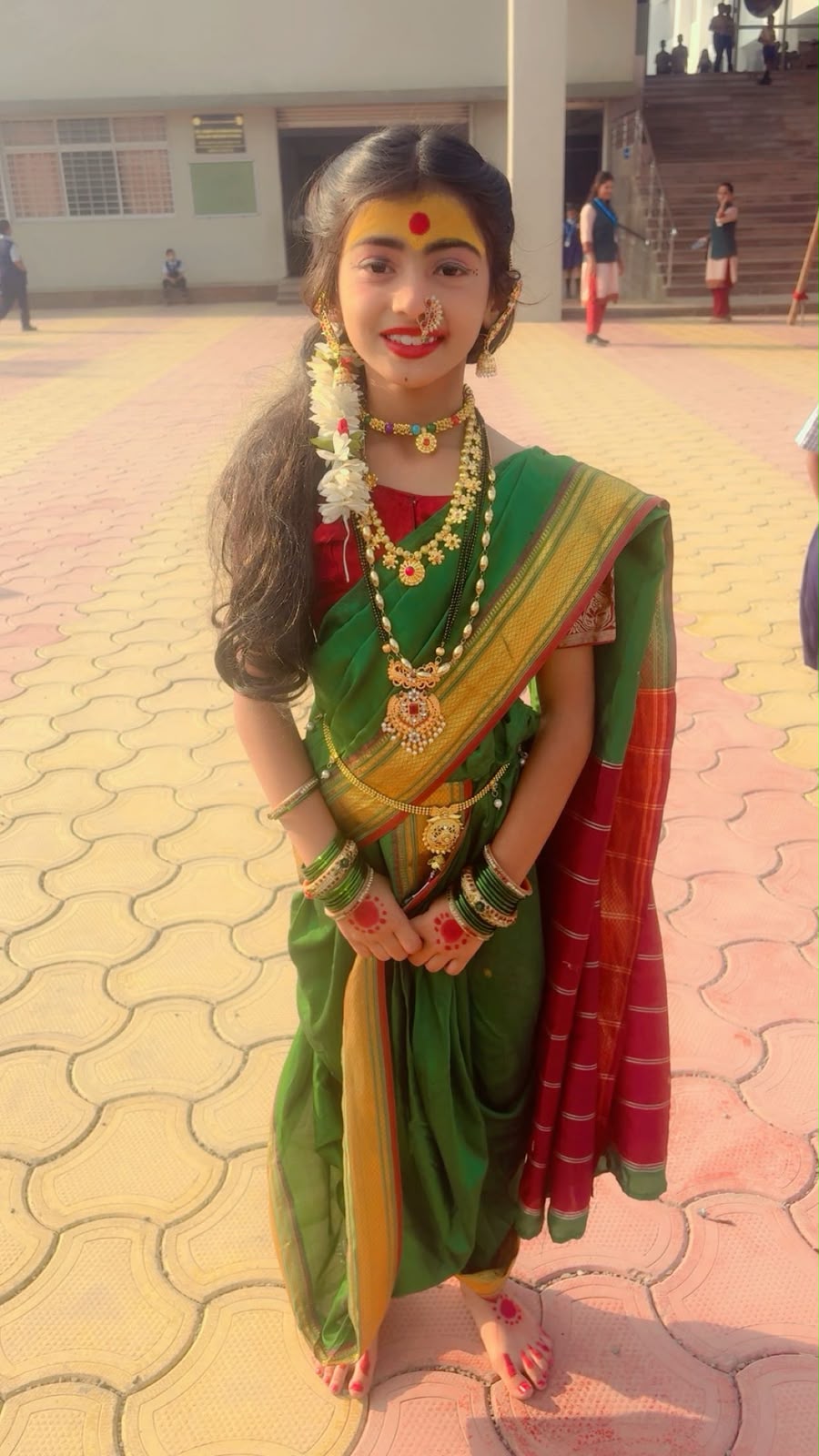 Kanya Poojan celebration photo 2